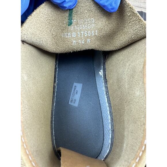 LL Bean Men’s Size 14M HM Bean Duck Boots Brown Leather 6” USA Made Rain… - Picture 6 of 10